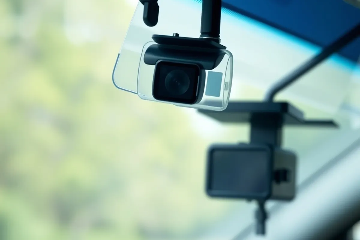 Forward camera and sensor behind a car windscreen